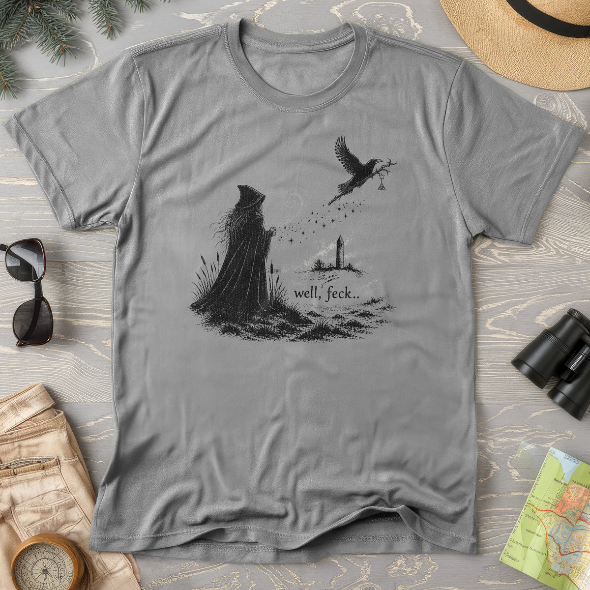 Well Feck Druid T-Shirt