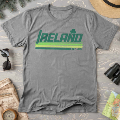 Ireland Retro Stripe Comfort Colors T-Shirt