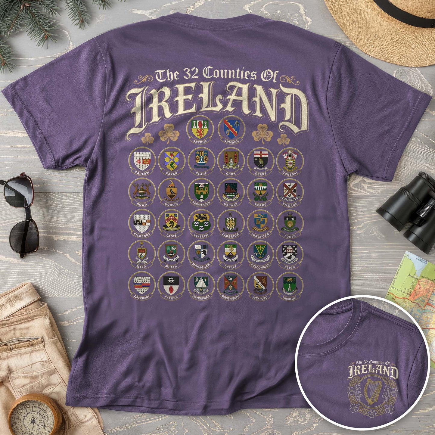 Ireland County Crests T-Shirt
