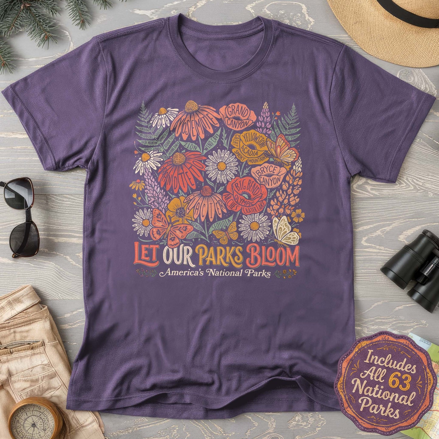 Let Our Parks Bloom T-Shirt
