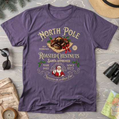 North Pole Roasted Chestnuts Comfort Colors T-Shirt