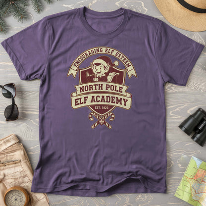 North Pole Elf Academy Comfort Colors T-Shirt