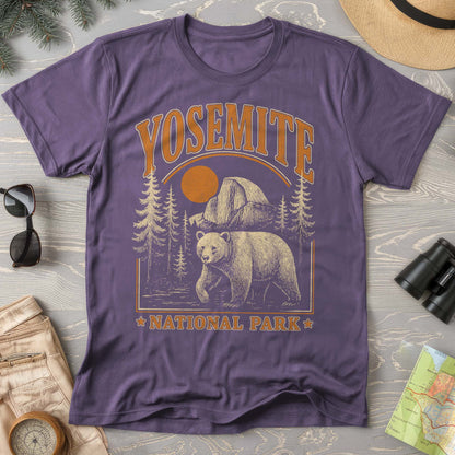 Yosemite National Park "Vintage El Capitan Bear" Comfort Colors T-shirt