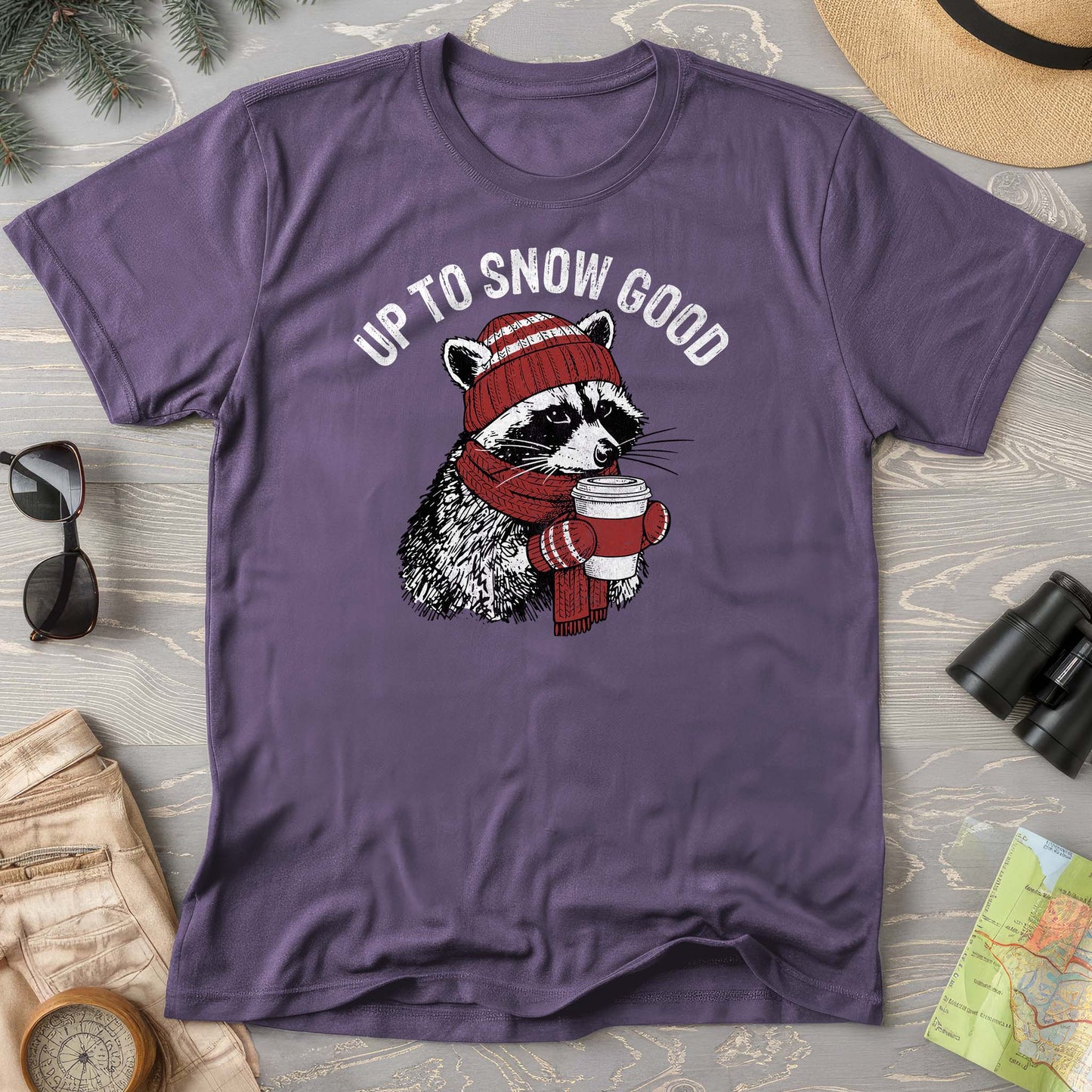 Up To Snow Good Comfort Colors T-Shirt