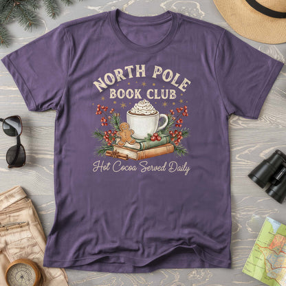 North Pole Book Club Comfort Colors T-shirt