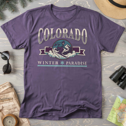 Colorado 90's Retro Ski Sprint Comfort Colors T-shirt