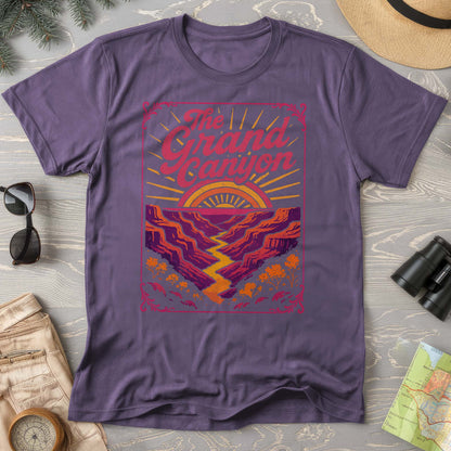 Grand Canyon Retro Neon Comfort Colors T-shirt