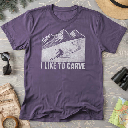 I Like To Carve Comfort Colors T-shirt