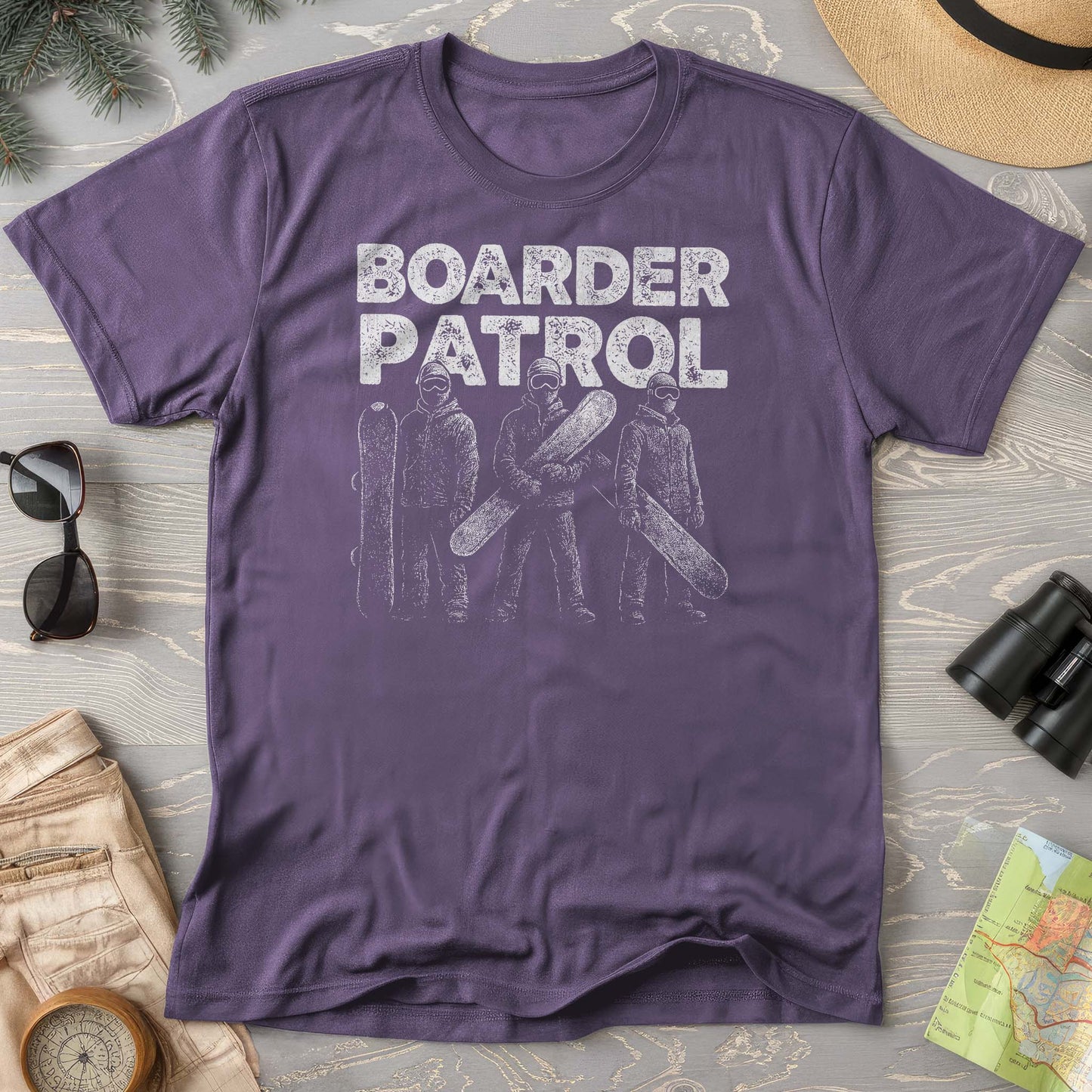Boarder Patrol T-shirt