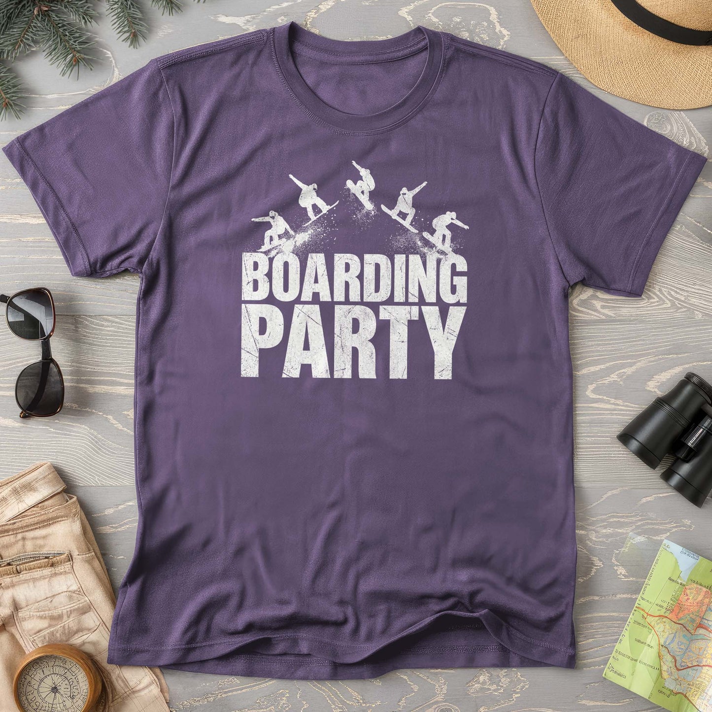 Boarding Party Comfort Colors T-shirt