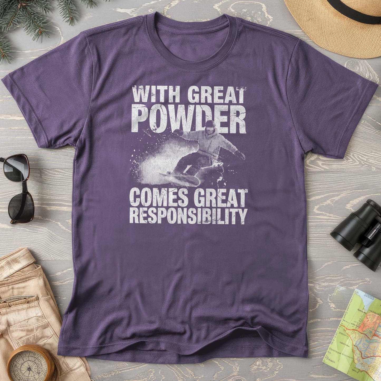 Great Powder Comfort Colors T-shirt