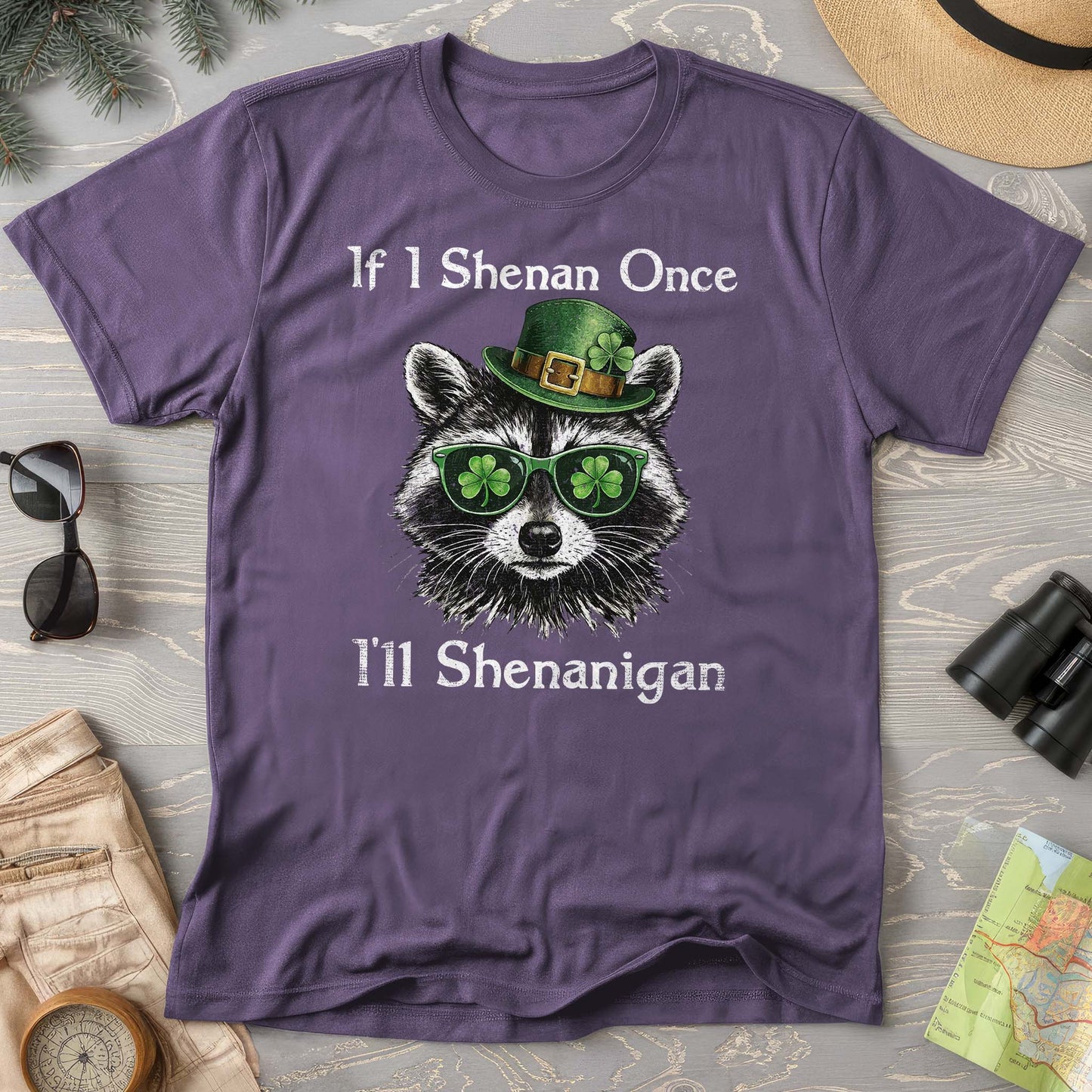 Shenanigans Raccoon T-Shirt