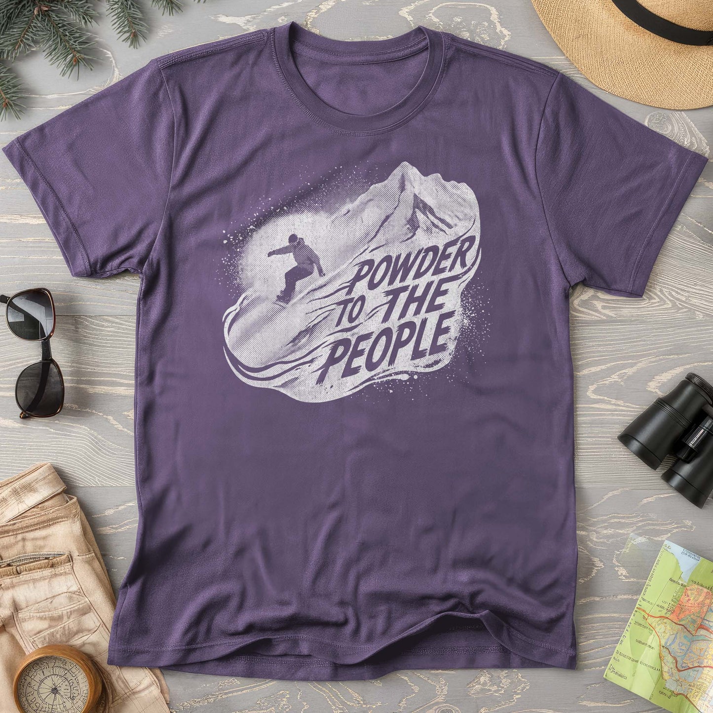 Powder to the People Boarding T-shirt