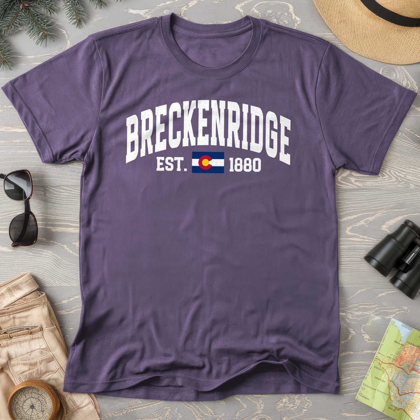 Breckenridge Colorado Varsity T-Shirt