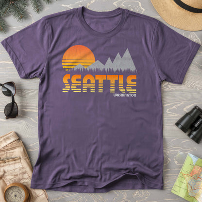 Seattle 80's Retro T-Shirt