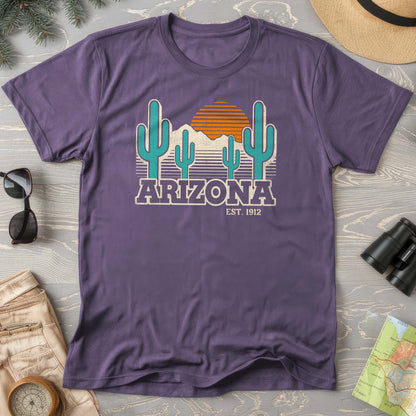 Arizona Retro Cactus T-Shirt