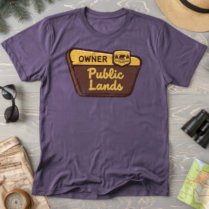 Public Lands Owner T-Shirt