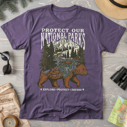 Protect Our Parks Bear T-Shirt
