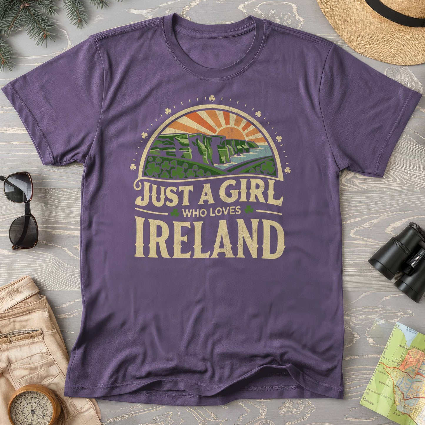 Just a Girl Who Loves Ireland T-Shirt