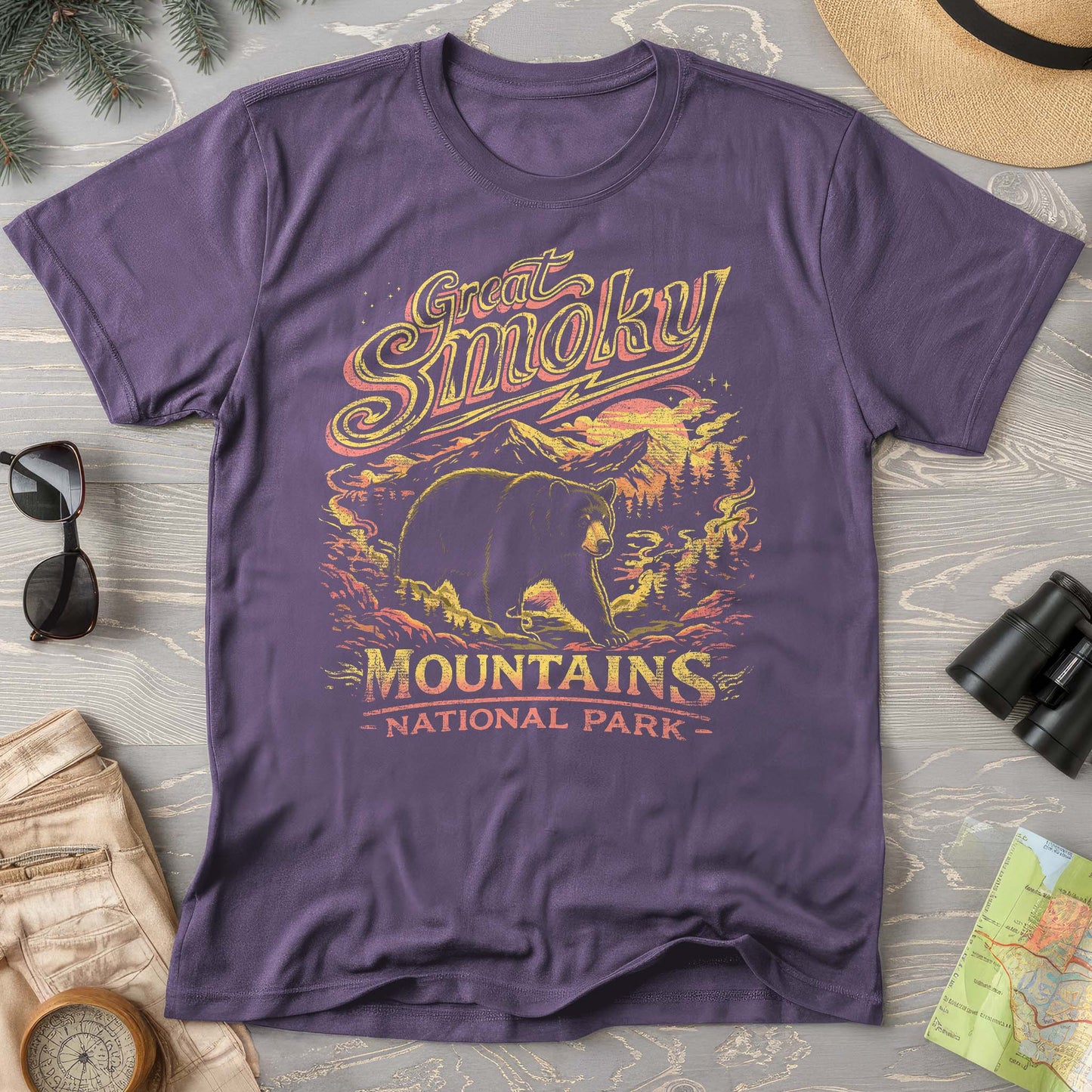 Smoky Mountains 80's Blast T-Shirt