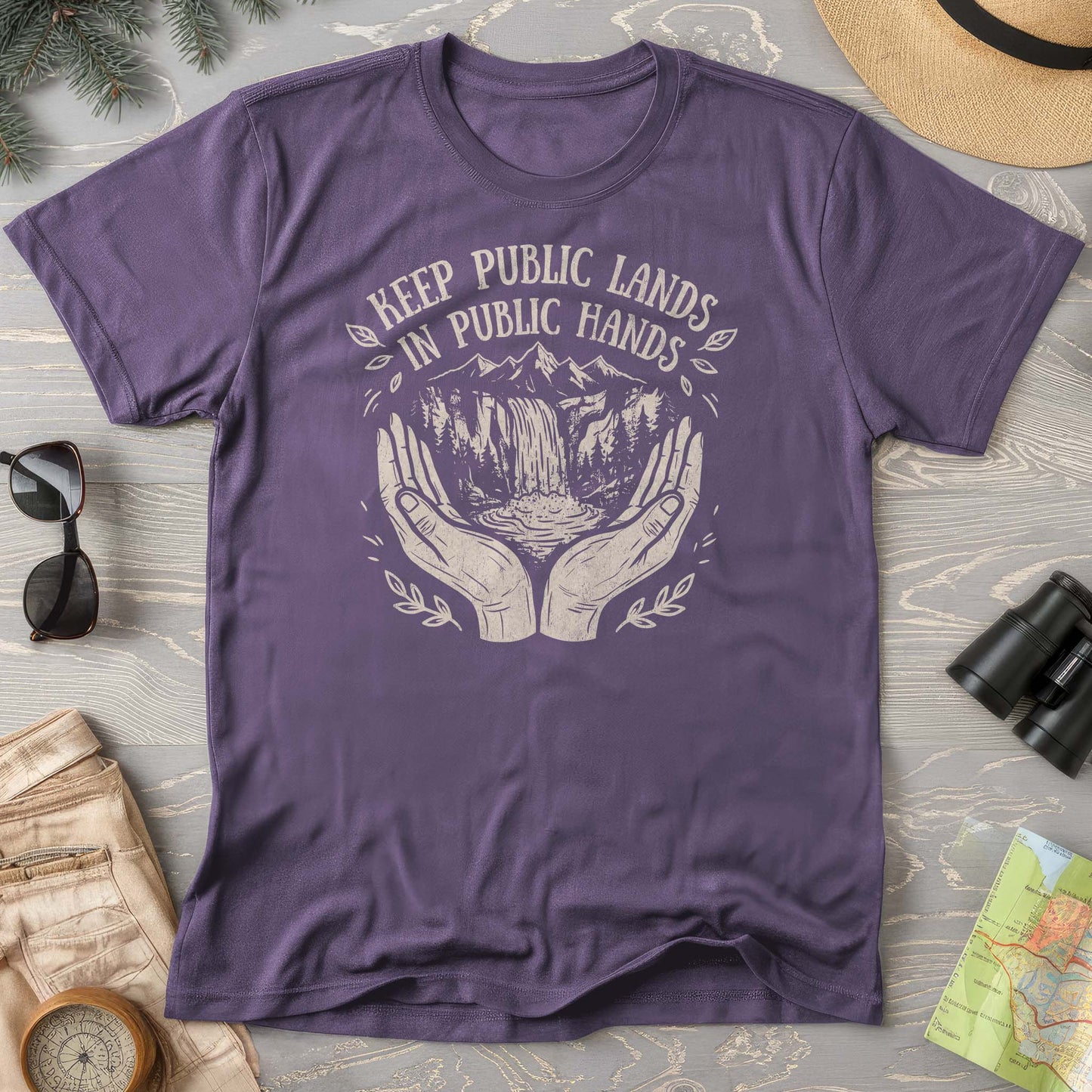 Public Lands Public Hands V2 T-Shirt
