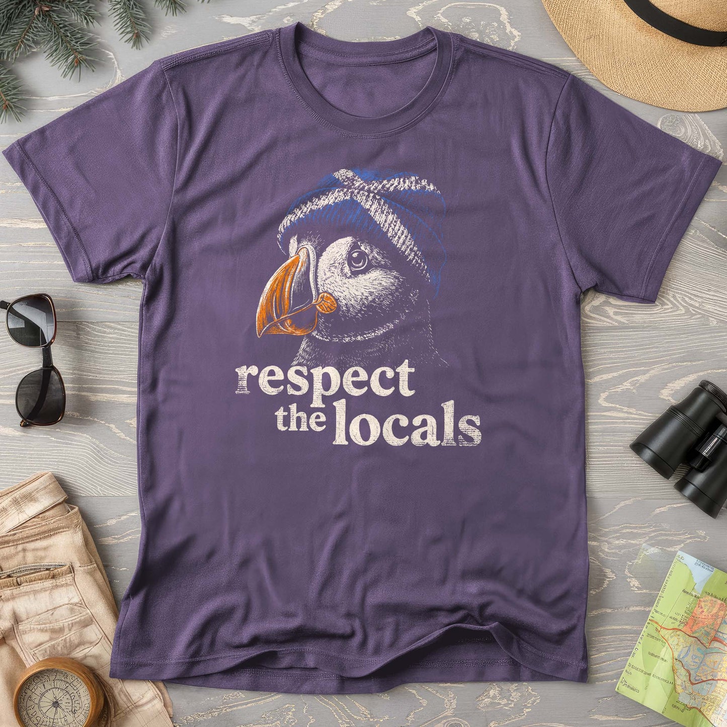 Puffin Scotland Beanie T-Shirt