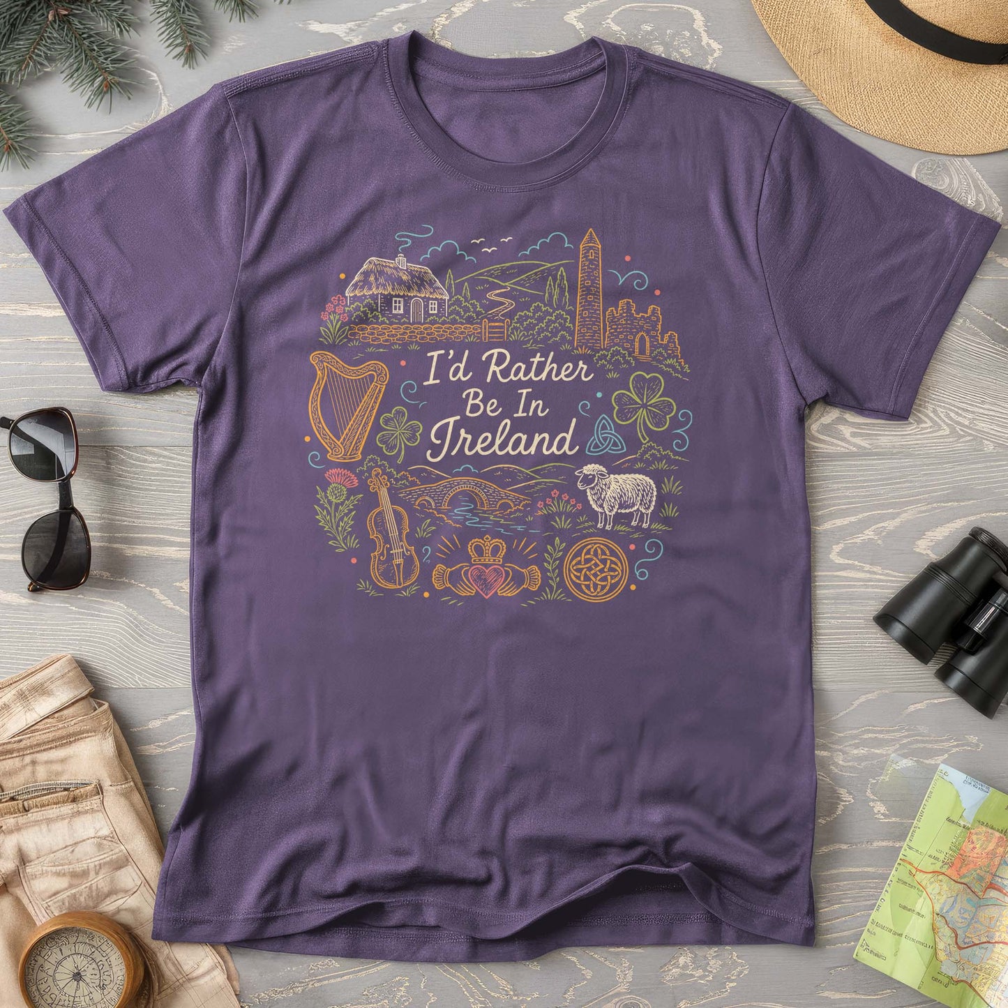 I'd Rather Be In Ireland T-Shirt