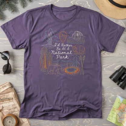 I'd Rather Be At A Park T-Shirt