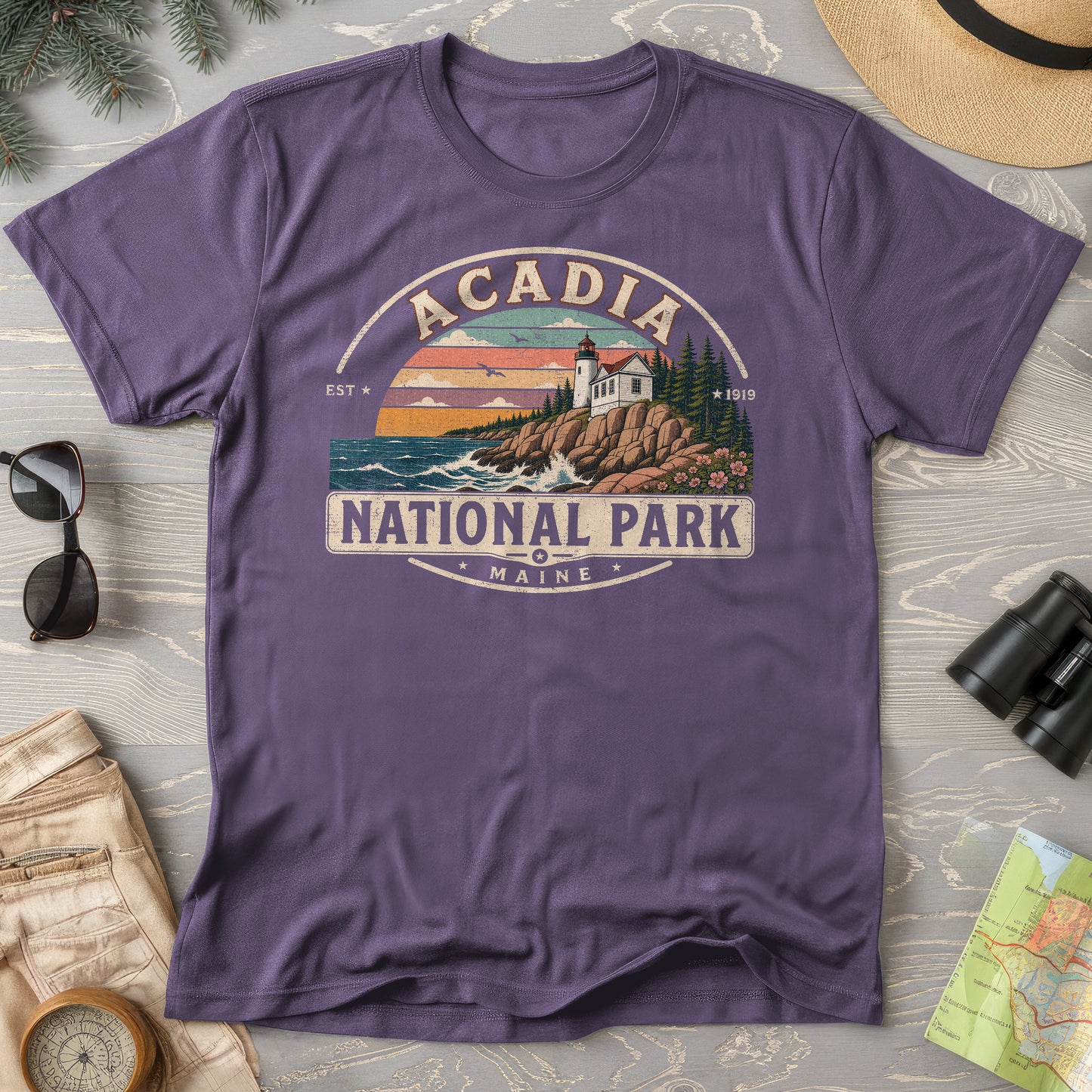Acadia Medallion T-Shirt