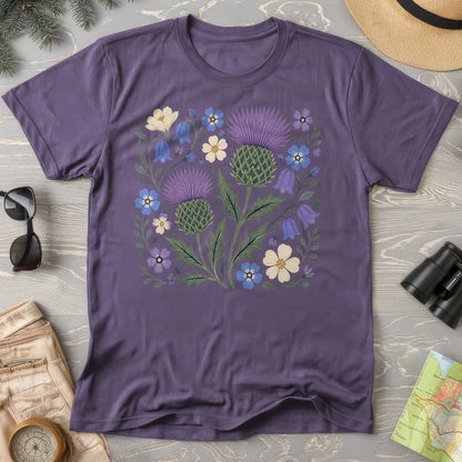 Scottish Thistle Floral T-Shirt