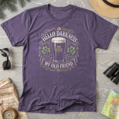 Darkness My Old Friend Irish T-Shirt