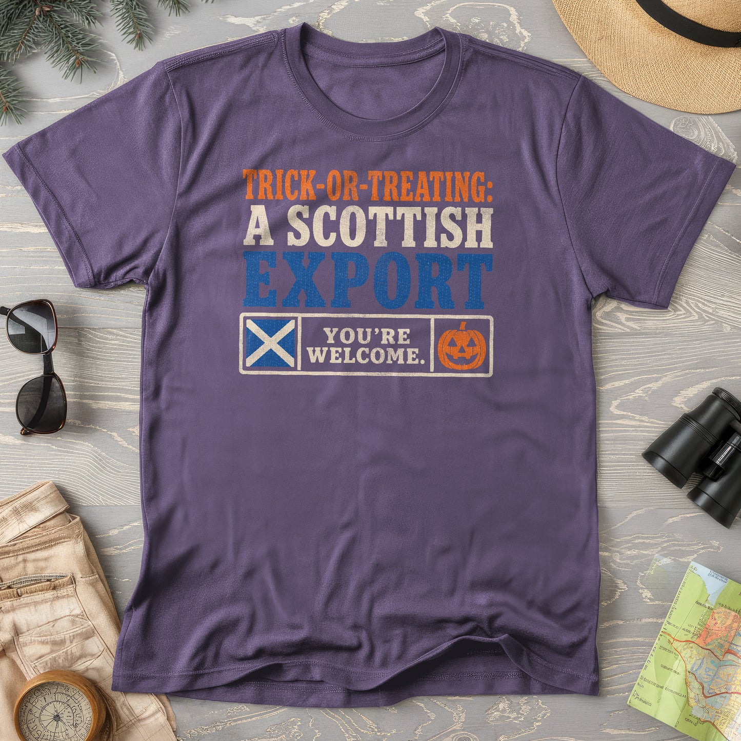 Trick Or Treat Scottish T-Shirt