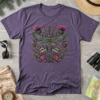 Wild Dragonfly Thistle T-Shirt