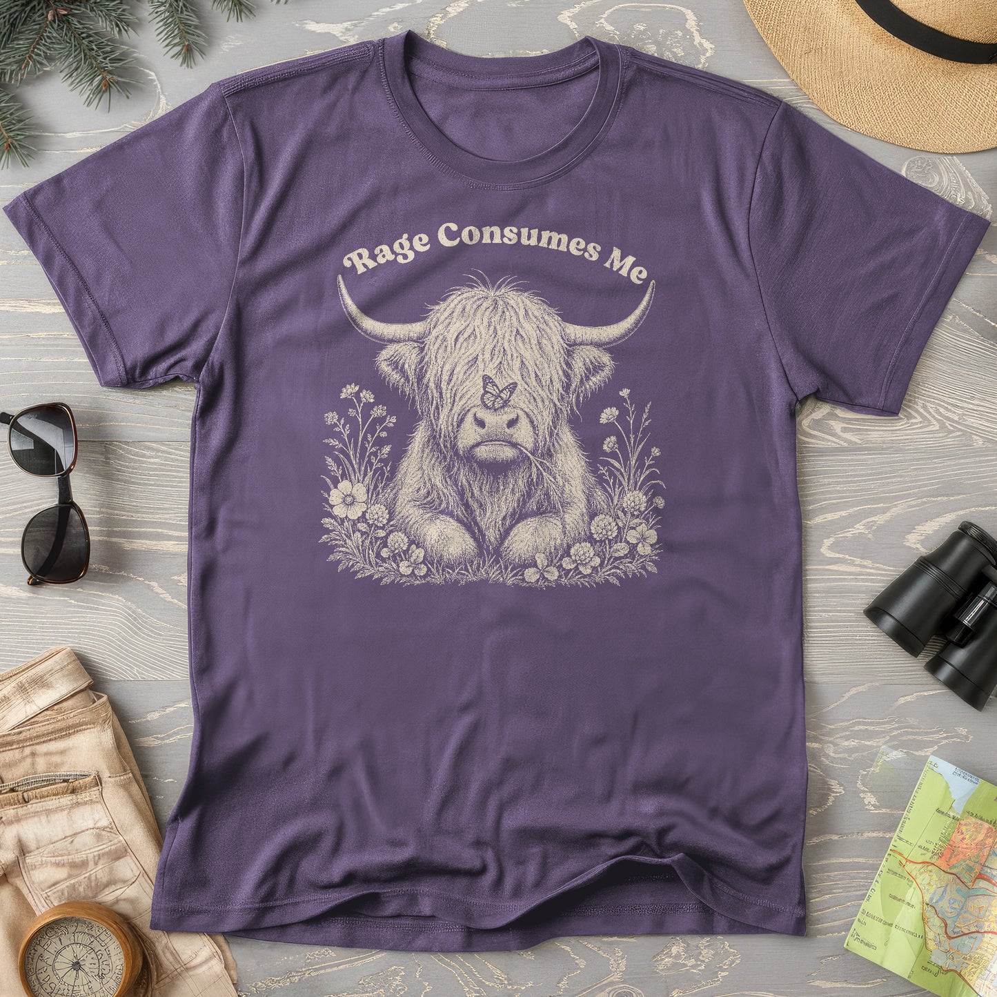 Raging Coo Monogram T-Shirt