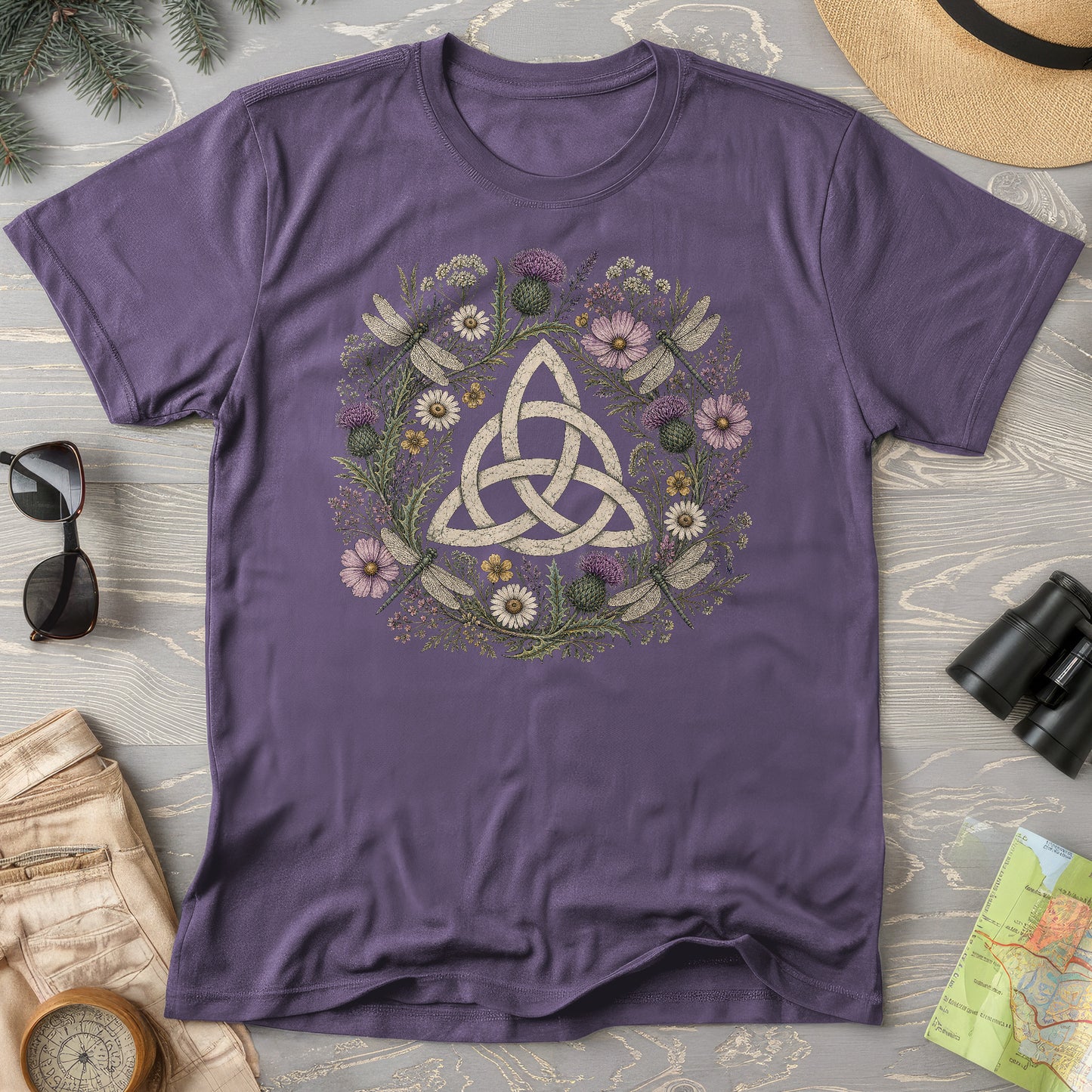 Trinity Knot Wreath T-Shirt