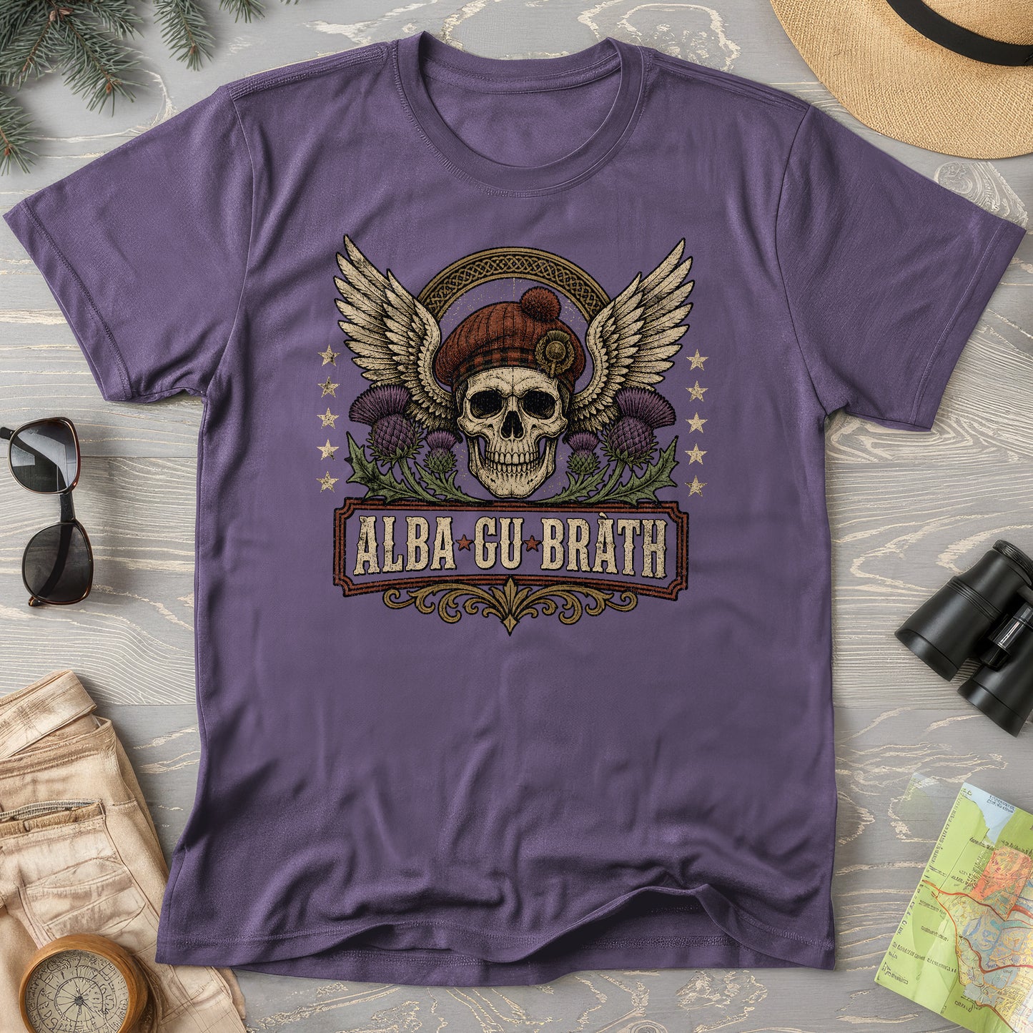 Alba Skull Thistle T-Shirt