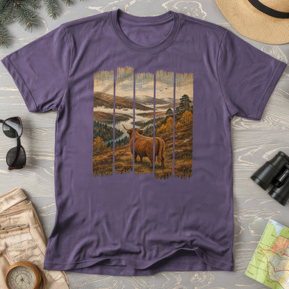 Scotland Coo Panels T-Shirt