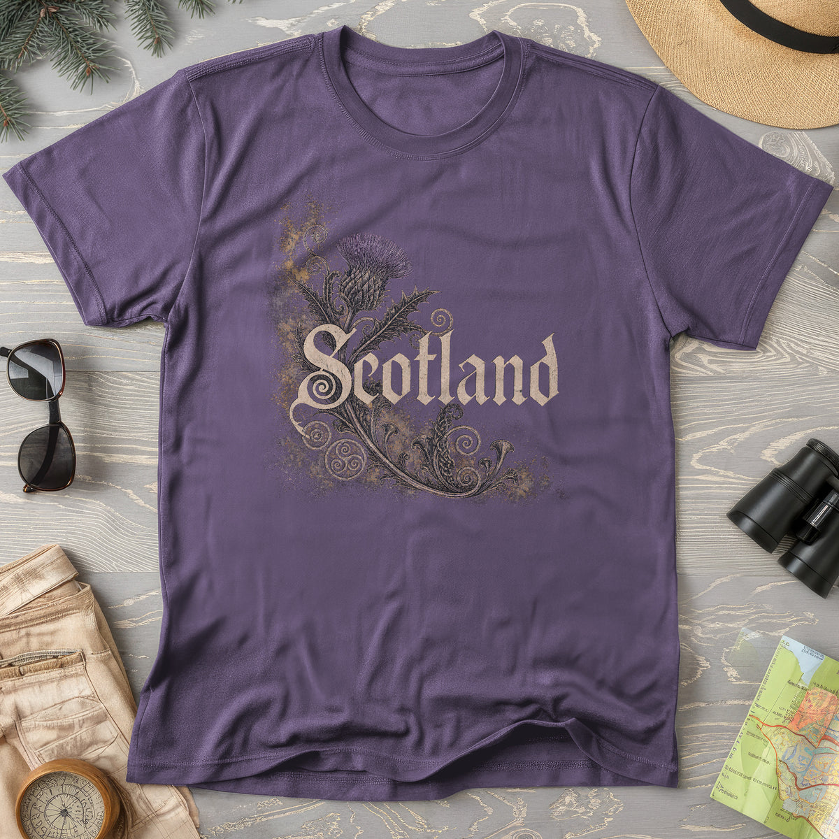 Scotland Ancient Symbols T-Shirt