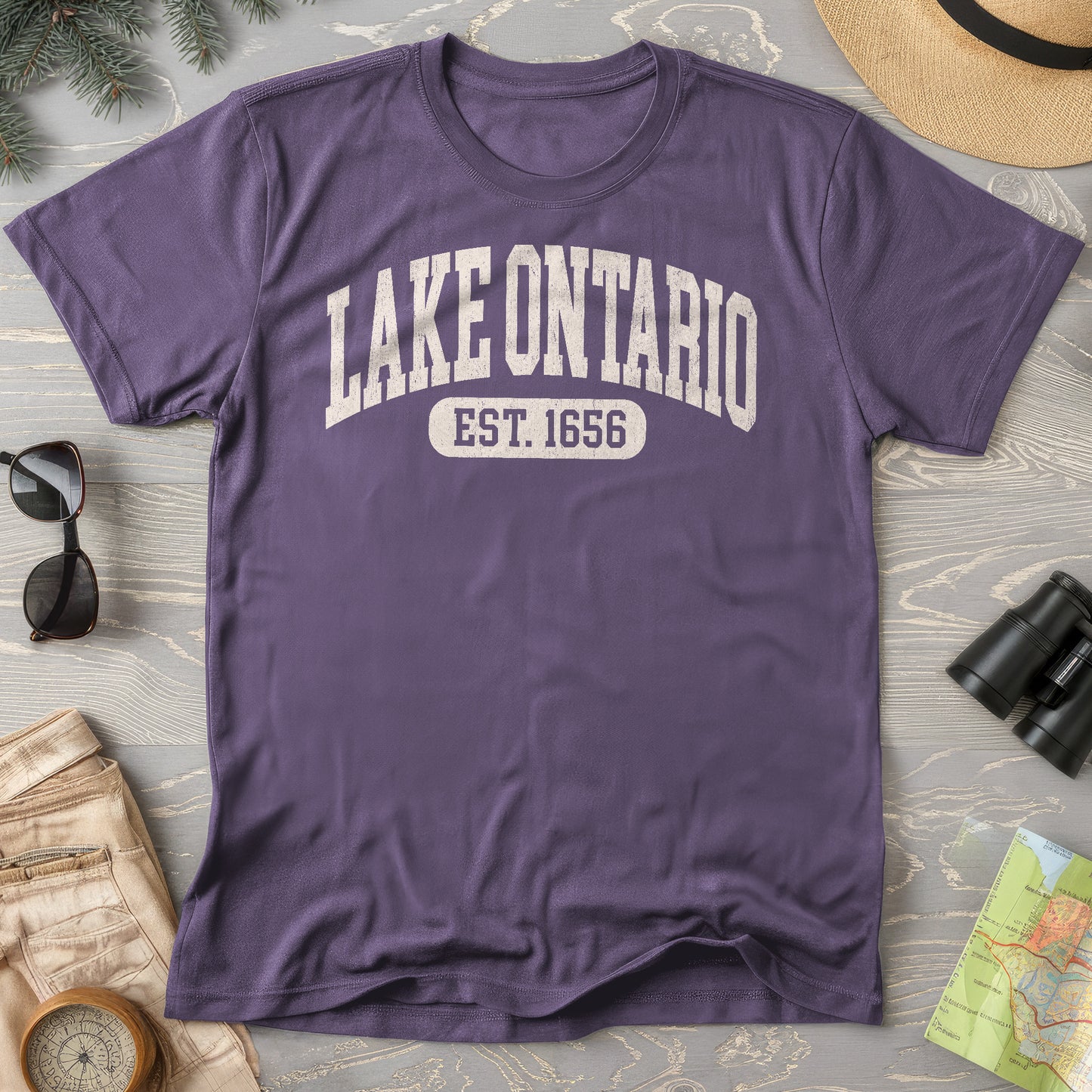 Lake Ontario Varsity T-Shirt