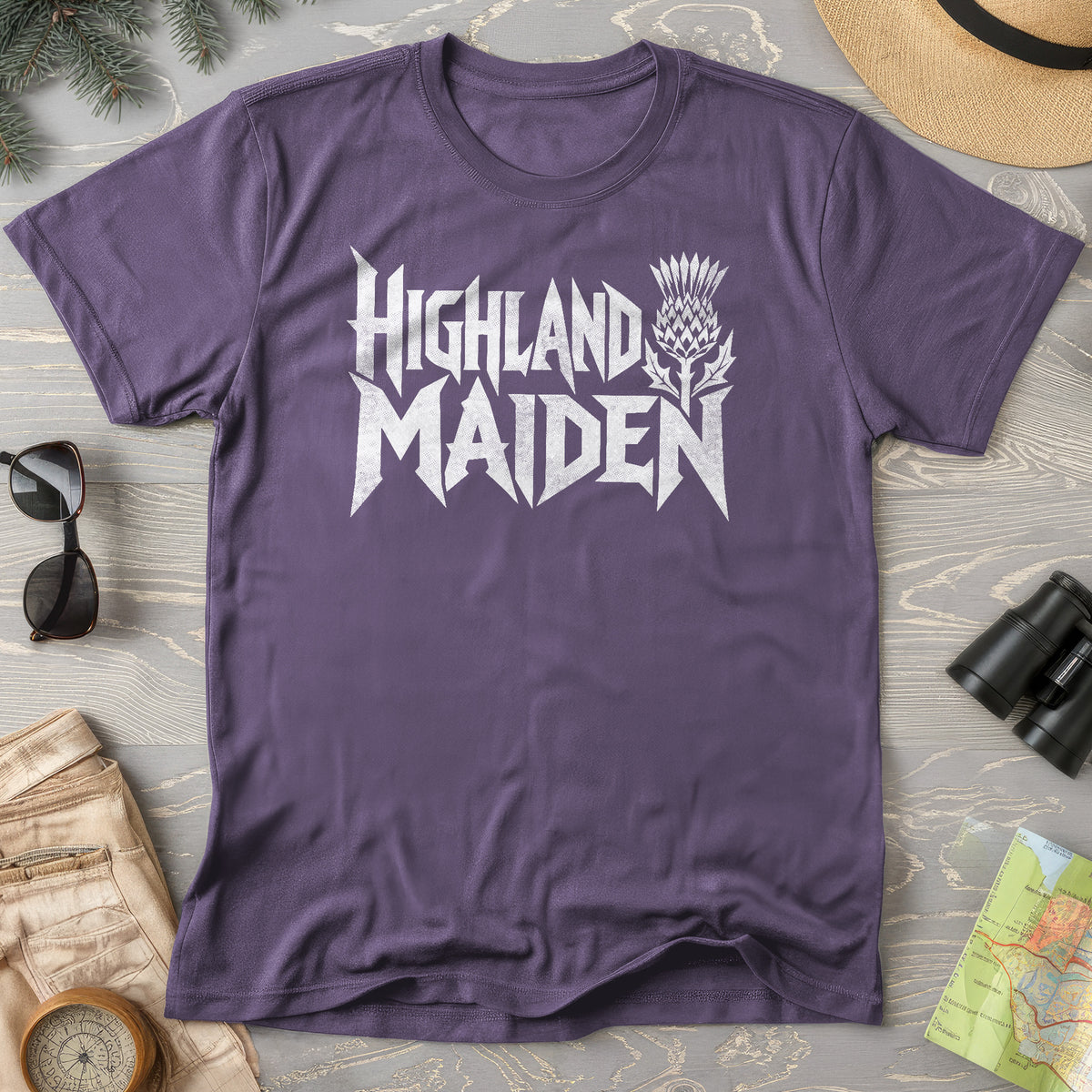 Highland Maiden Thistle T-Shirt