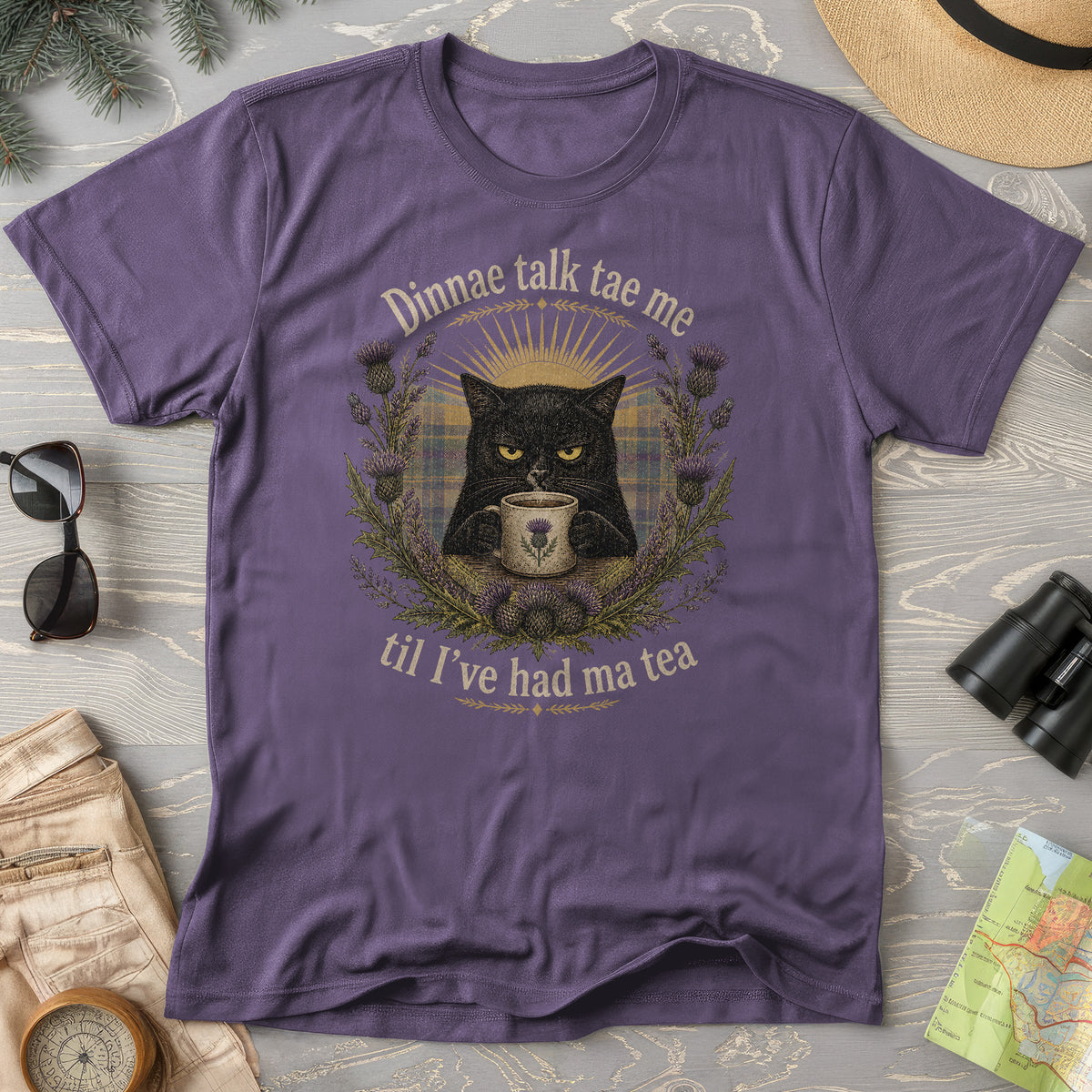 Dinnae Talk Cat T-Shirt