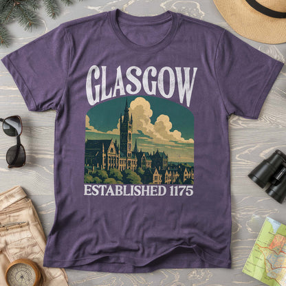 Glasgow Scotland "Big and Bold" Comfort Colors T-Shirt
