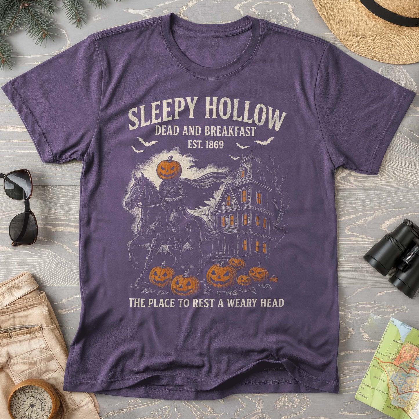 Sleepy Hollow Dead and Breakfast Comfort Colors T-Shirt