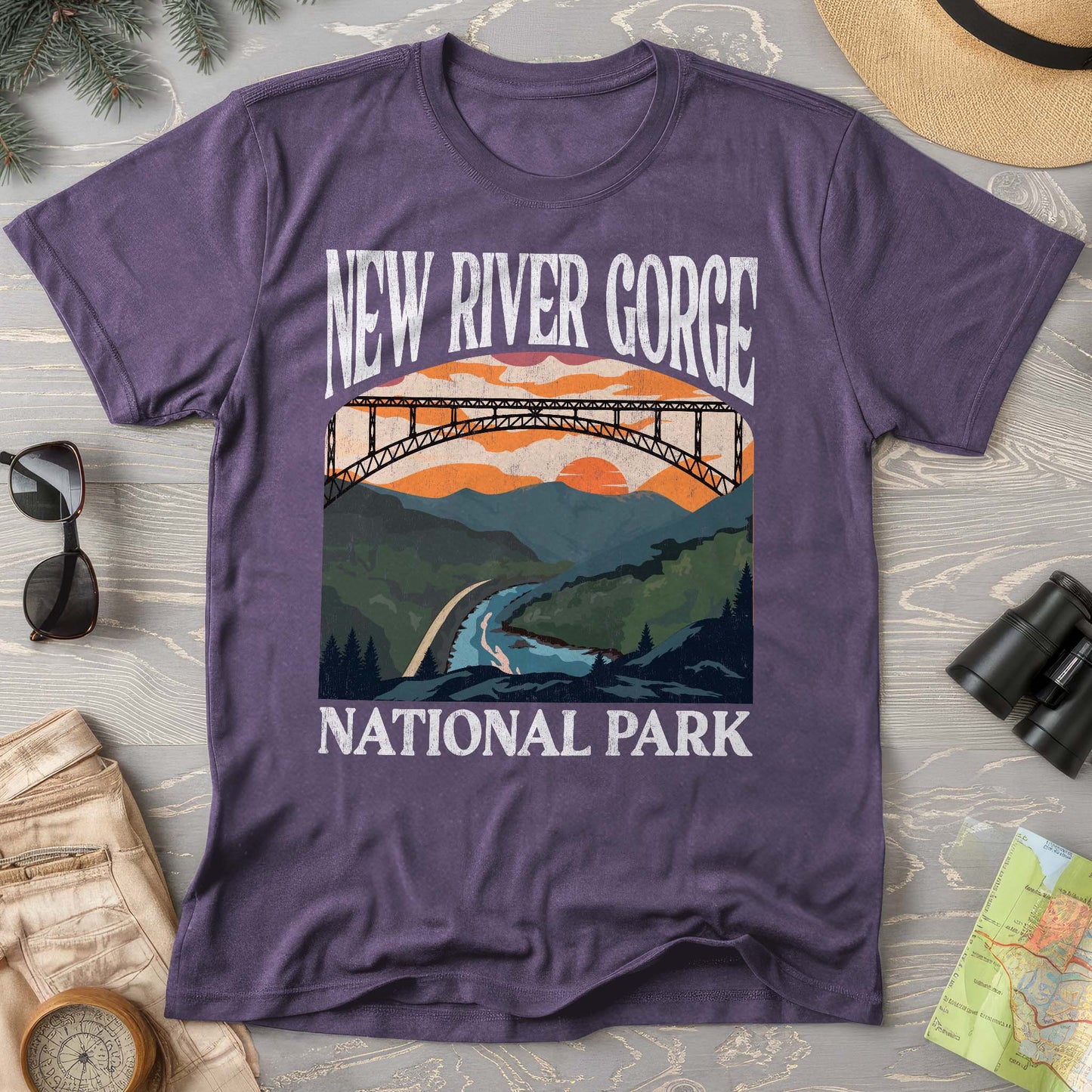 New River Gorge National Park "Big and Bold" Comfort Colors T-Shirt