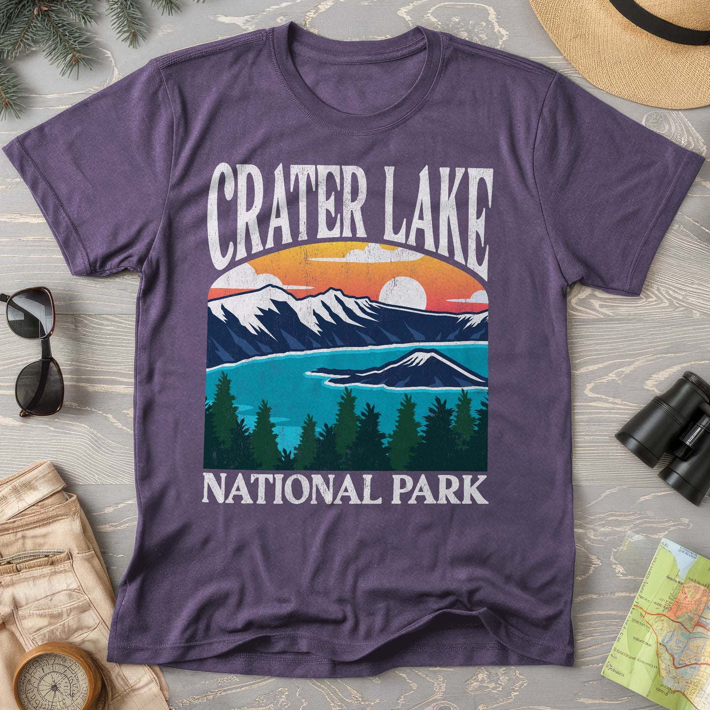 Crater Lake National Park "Big and Bold" Comfort Colors T-Shirt