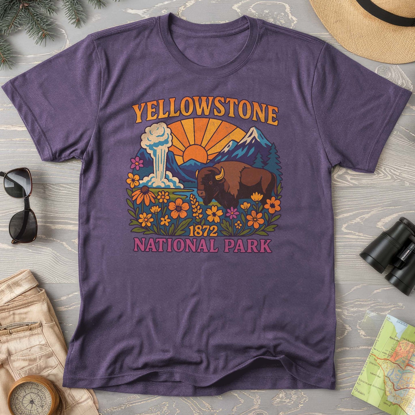 Yellowstone Retro Vibes Comfort Colors T-Shirt