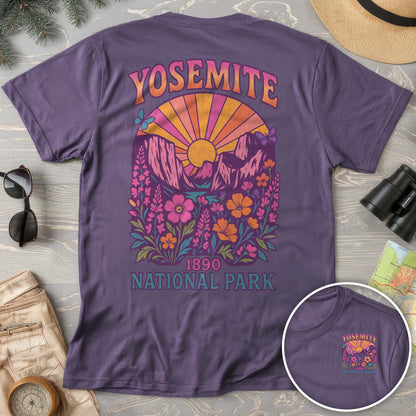 Yosemite Retro Vibes Front/Back Comfort Colors T-Shirt