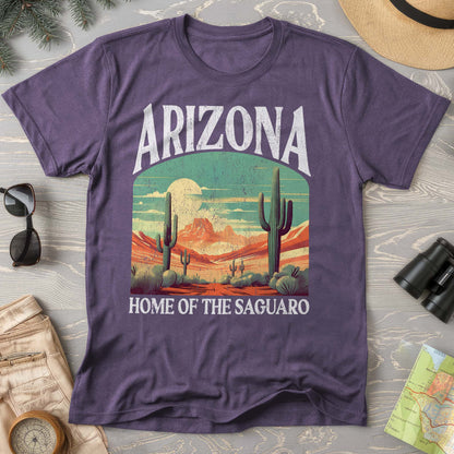 Arizona Saguaro "Big and Bold" Comfort Colors State T-Shirt