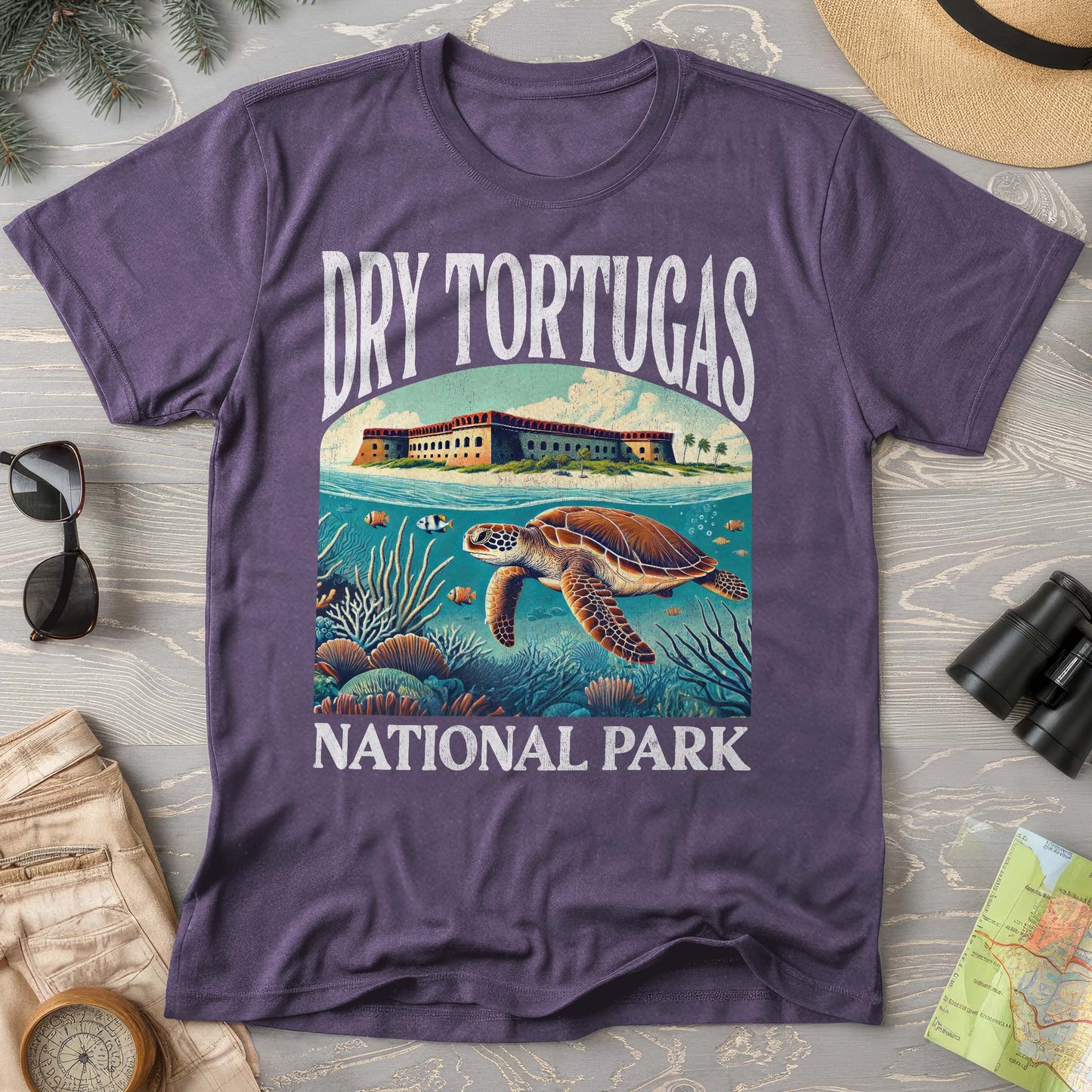 Dry Tortugas National Park "Big and Bold" Comfort Colors T-Shirt