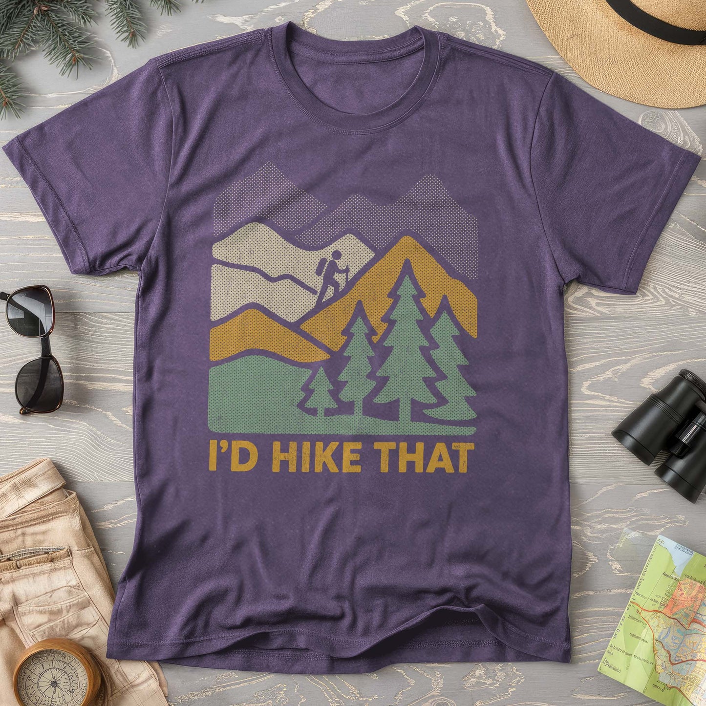 I'd Hike That Comfort Colors T-Shirt